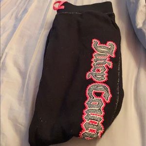 Girls juicy couture sweat pants